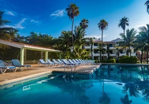 Hotel Akumal Caribe, zwembad