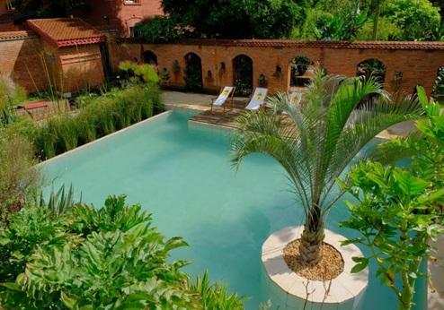 Eco Lodge Les Chambres Du Voyageur, zwembad