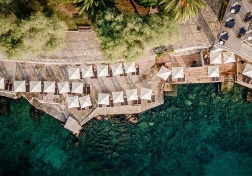 Hotel Kristal, strand