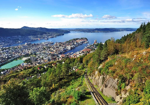 Thon Hotel Bristol Bergen - Uitzicht