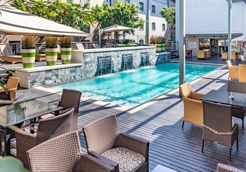 Or Tambo Lodge, zwembad