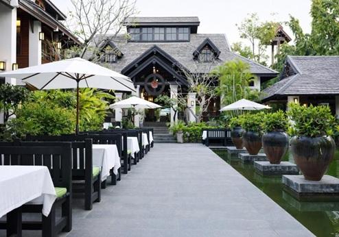 Wienglakor Hotel Lampang, terras
