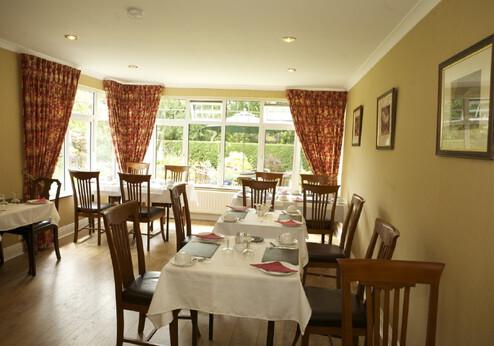 Mena House B&B, ontbijtzaal