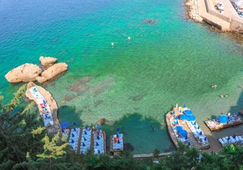 Mediterra Art Hotel, strand