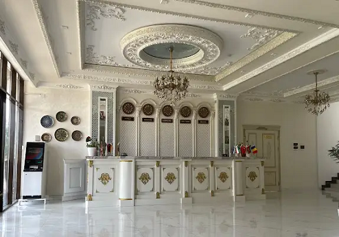 Panjakent Plaza Hotel, receptie 