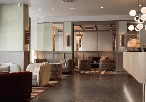 Elite hotel Adlon, hal