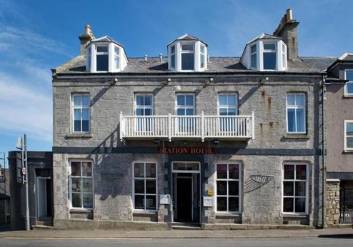 Station Hotel, buitenkant hotel