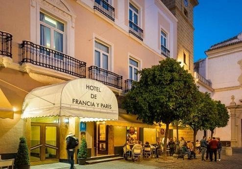 Hotel de Francia y París, voorkant hotel