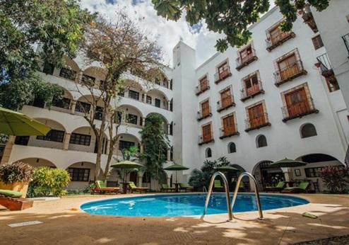 Hotel Méson del Marqués, zwembad