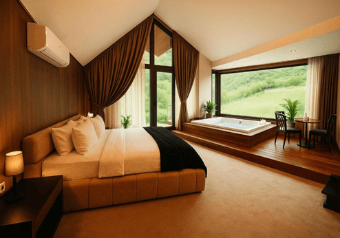 Hotel Ujevara e Drinit_kamer
