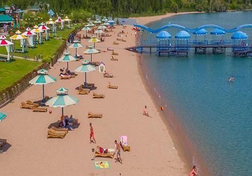 Karven Resort, privéstrand