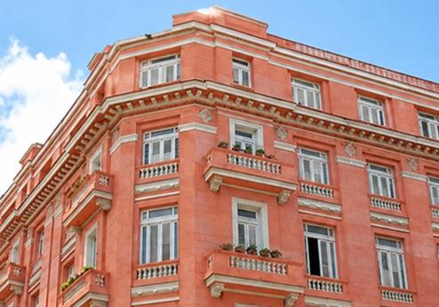 Hotel Ambos Mundos, exterieur