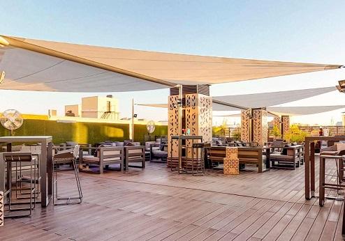 Novotel Madrid Center, terras