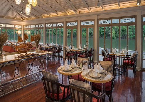 Dheva Mantra Resort, restaurant