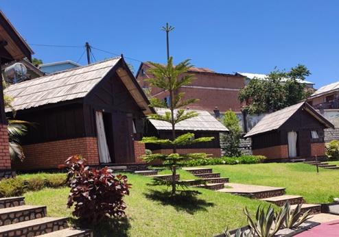 Artisan Hotel, bungalow van buitenaf