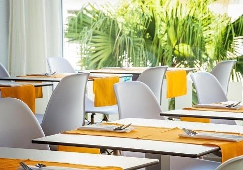 MB boutique Hotel, ontbijtzaal