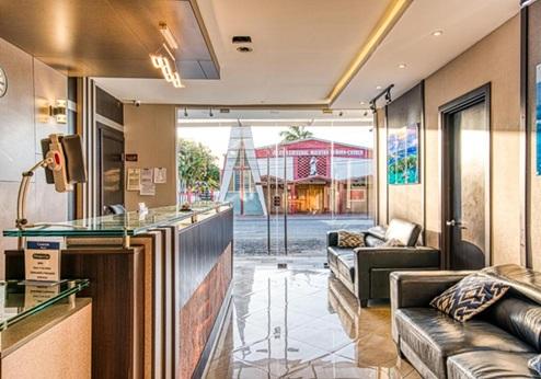 Hotel Swans Cay, entree