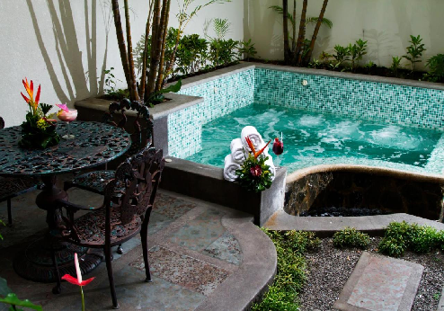 Rincon del Valle Hotel, jacuzzi