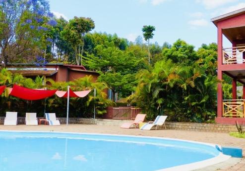 Le Chat O'Park Hotel, zwembad