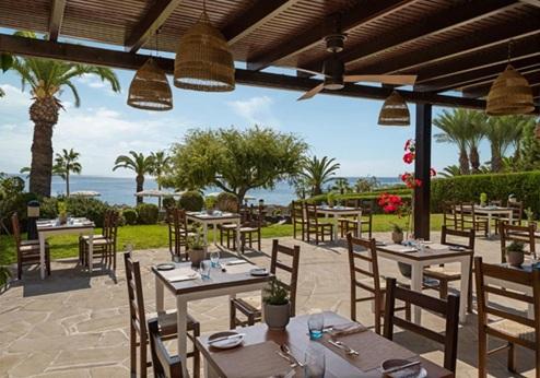 Mediterranean Beach hotel, restaurant