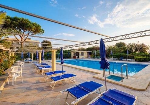 Hotel Delle Palme, tuin