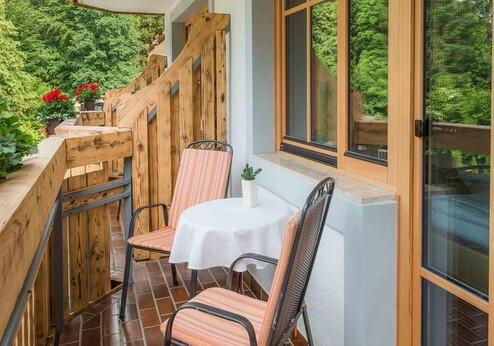 Hotel Ribno, balkon