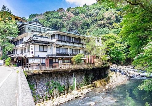 Ichinoyu Hankon, hotel buitenkant