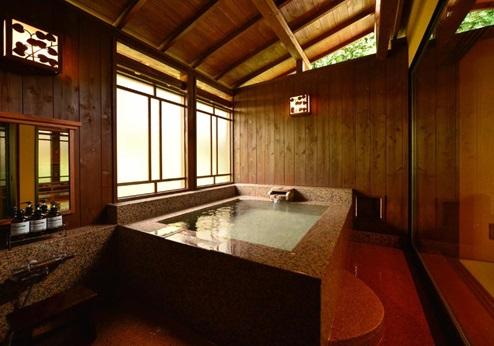 Yaeikan, onsen