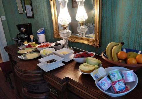 Arkle House Bed & Breakfast Londonderry, ontbijtbuffet