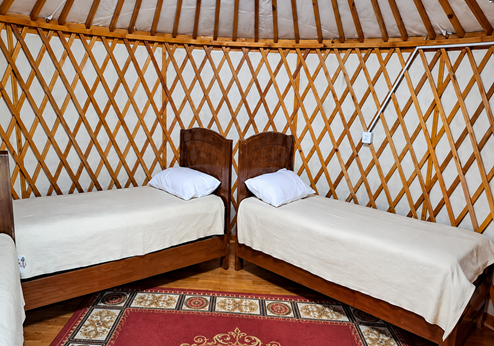 Erdene Ukhaa Tourist Ger Camp, ger