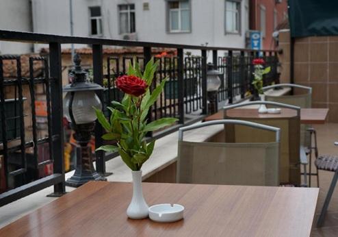 Usta Park Hotel, Terras