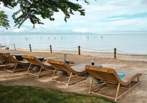 The Funny Lion - Puerto Princesa, strand