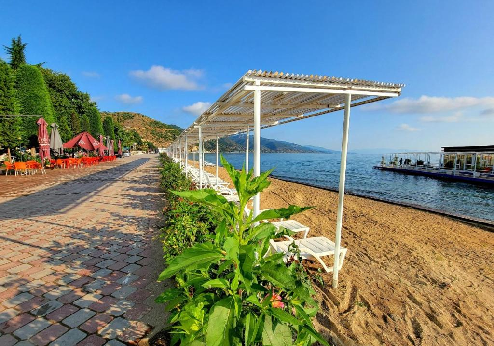 Hotel Enkelana, strand