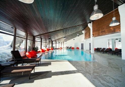 Gudauri Marco Polo Hotel, zwembad