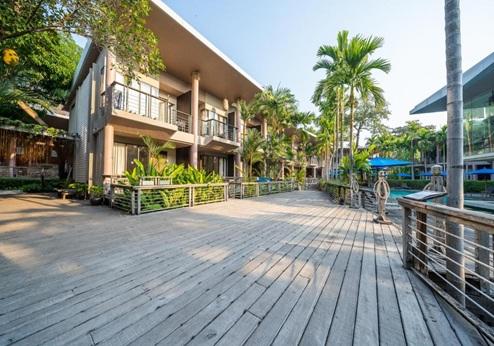 Sai Kaew Beach Resort, tuin