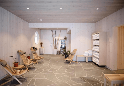 Camp Ripan, sauna