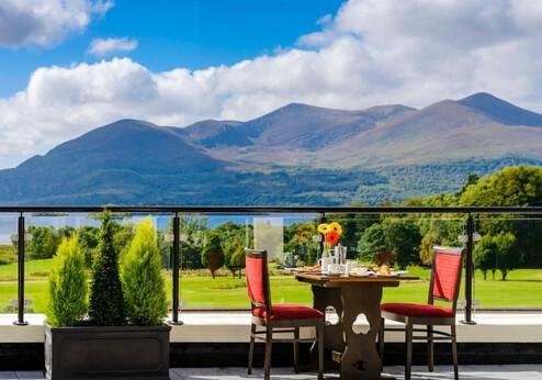 Castlerosse Hotel, terras