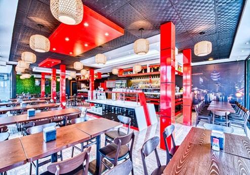 Hotel Swans Cay, restaurant