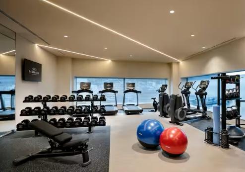 Hilton Nagasaki, fitnessruimte