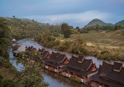River Kwai Village Hotel, Raft Rooms