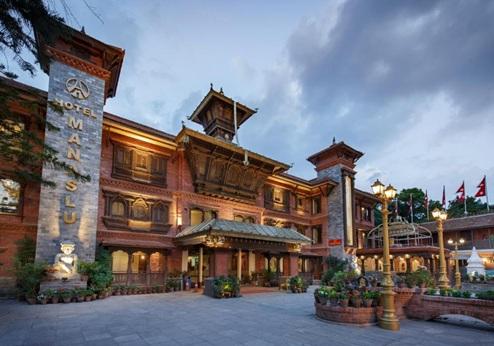 Hotel Manaslu, ingang