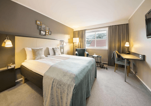 Scandic Bryggen, kamer