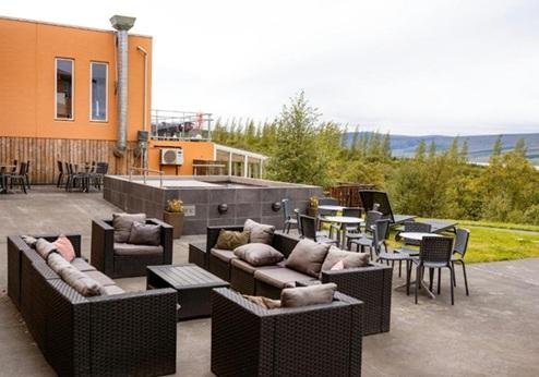Hotel Hallormsstaður, terras