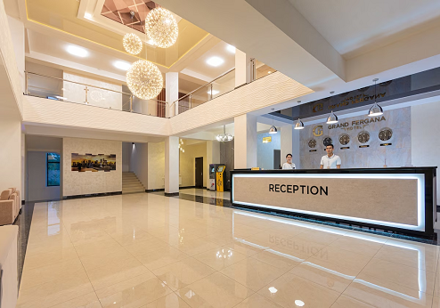 Grand Fergana Hotel, receptie