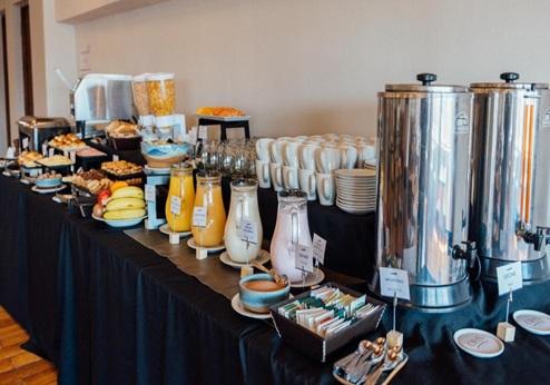 Hotel Cerro Calafate, eten bij ontbijt