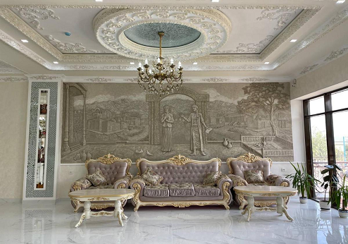 Panjakent Plaza Hotel, lobby 