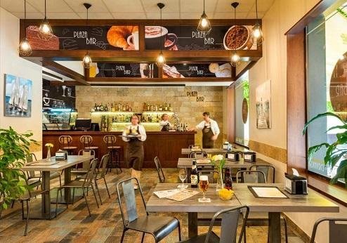 Hotel de Francia y París, bar