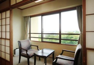 Ryokan Hoshokaku, voorkamer