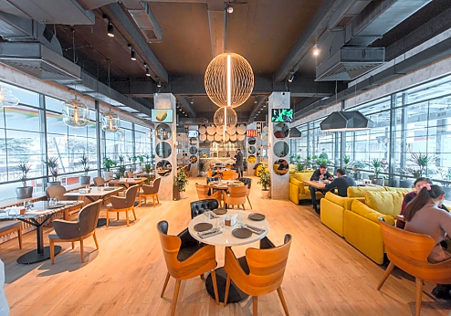 Kazakhstan Hotel, restaurant