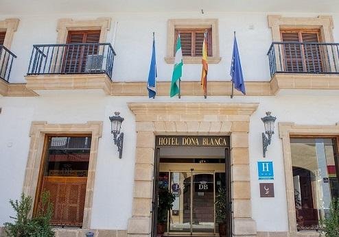 Hotel Doña Blanca, buitenkant